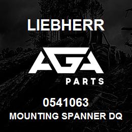 0541063 Liebherr MOUNTING SPANNER DQ | AGA Parts