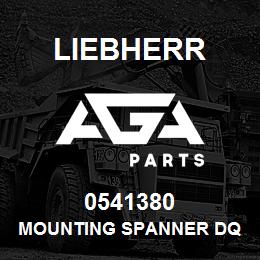 0541380 Liebherr MOUNTING SPANNER DQ | AGA Parts