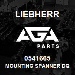 0541665 Liebherr MOUNTING SPANNER DQ | AGA Parts
