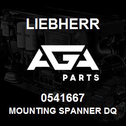 0541667 Liebherr MOUNTING SPANNER DQ | AGA Parts