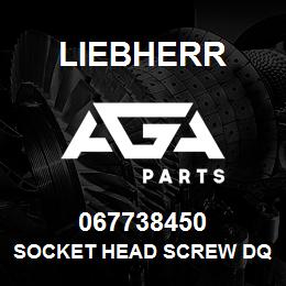 067738450 Liebherr SOCKET HEAD SCREW DQ | AGA Parts