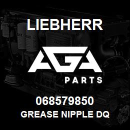 068579850 Liebherr GREASE NIPPLE DQ | AGA Parts