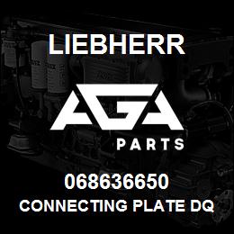 068636650 Liebherr CONNECTING PLATE DQ | AGA Parts
