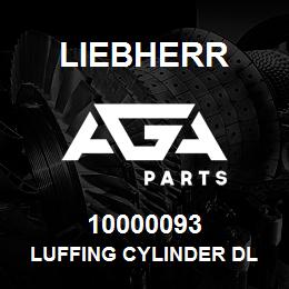 10000093 Liebherr LUFFING CYLINDER DL | AGA Parts