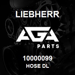 10000099 Liebherr HOSE DL | AGA Parts