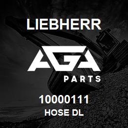 10000111 Liebherr HOSE DL | AGA Parts