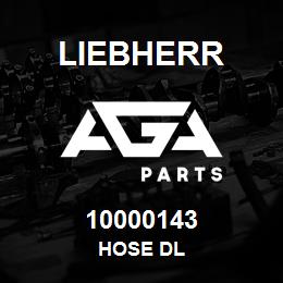 10000143 Liebherr HOSE DL | AGA Parts