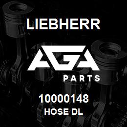 10000148 Liebherr HOSE DL | AGA Parts