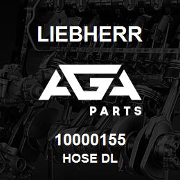 10000155 Liebherr HOSE DL | AGA Parts