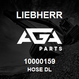 10000159 Liebherr HOSE DL | AGA Parts