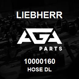 10000160 Liebherr HOSE DL | AGA Parts