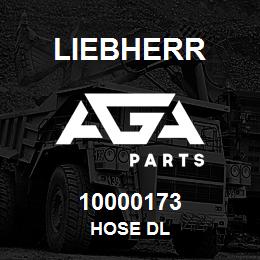10000173 Liebherr HOSE DL | AGA Parts