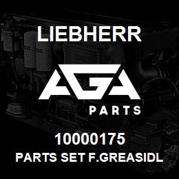 10000175 Liebherr PARTS SET F.GREASIDL | AGA Parts