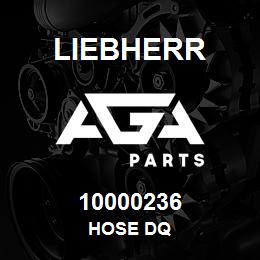 10000236 Liebherr HOSE DQ | AGA Parts