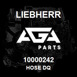 10000242 Liebherr HOSE DQ | AGA Parts