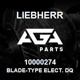 10000274 Liebherr BLADE-TYPE ELECT. DQ | AGA Parts