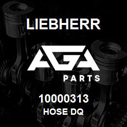10000313 Liebherr HOSE DQ | AGA Parts
