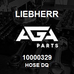 10000329 Liebherr HOSE DQ | AGA Parts