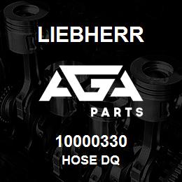 10000330 Liebherr HOSE DQ | AGA Parts