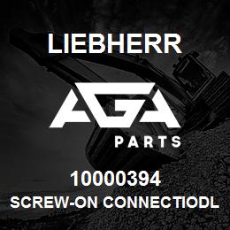10000394 Liebherr SCREW-ON CONNECTIODL | AGA Parts