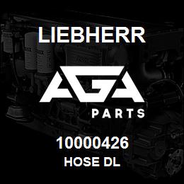 10000426 Liebherr HOSE DL | AGA Parts