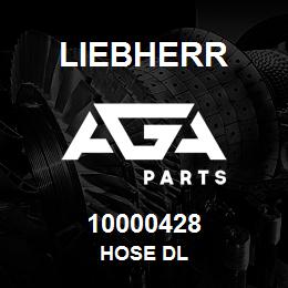 10000428 Liebherr HOSE DL | AGA Parts