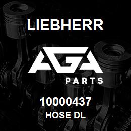 10000437 Liebherr HOSE DL | AGA Parts