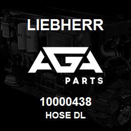 10000438 Liebherr HOSE DL | AGA Parts