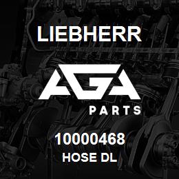 10000468 Liebherr HOSE DL | AGA Parts
