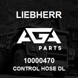 10000470 Liebherr CONTROL HOSE DL | AGA Parts