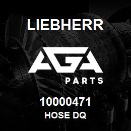 10000471 Liebherr HOSE DQ | AGA Parts