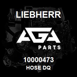 10000473 Liebherr HOSE DQ | AGA Parts