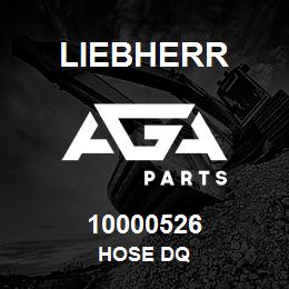 10000526 Liebherr HOSE DQ | AGA Parts