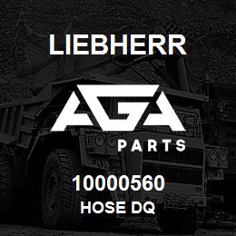 10000560 Liebherr HOSE DQ | AGA Parts