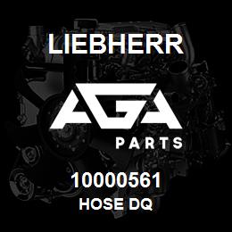 10000561 Liebherr HOSE DQ | AGA Parts