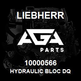 10000566 Liebherr HYDRAULIC BLOC DQ | AGA Parts