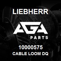 10000575 Liebherr CABLE LOOM DQ | AGA Parts
