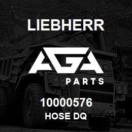 10000576 Liebherr HOSE DQ | AGA Parts