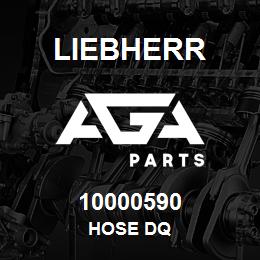 10000590 Liebherr HOSE DQ | AGA Parts