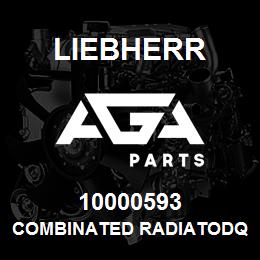 10000593 Liebherr COMBINATED RADIATODQ | AGA Parts