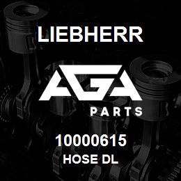 10000615 Liebherr HOSE DL | AGA Parts