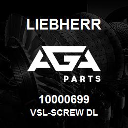 10000699 Liebherr VSL-SCREW DL | AGA Parts