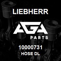 10000731 Liebherr HOSE DL | AGA Parts