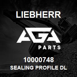 10000748 Liebherr SEALING PROFILE DL | AGA Parts