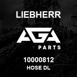 10000812 Liebherr HOSE DL | AGA Parts