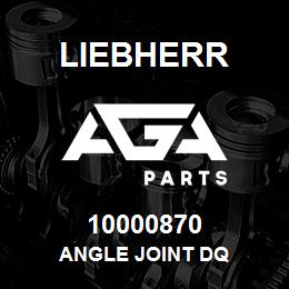 10000870 Liebherr ANGLE JOINT DQ | AGA Parts