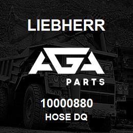 10000880 Liebherr HOSE DQ | AGA Parts