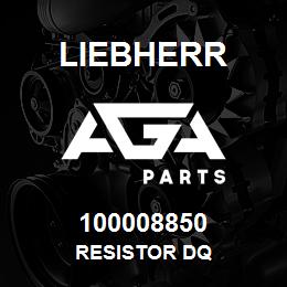 100008850 Liebherr RESISTOR DQ | AGA Parts