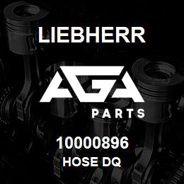 10000896 Liebherr HOSE DQ | AGA Parts