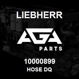 10000899 Liebherr HOSE DQ | AGA Parts